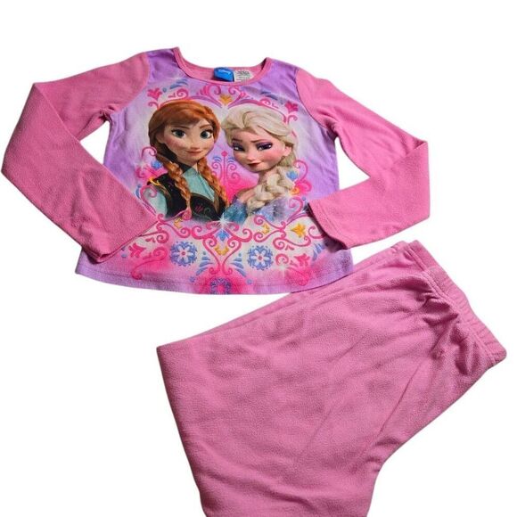 Disney Frozen Pajamas M7/8 - Picture 1 of 4